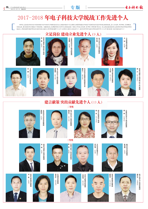 学校召开2018年度统战工作总结会