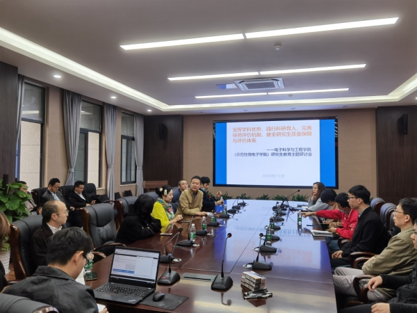 【研究生教育研讨】电子学院召开研究生导师研讨会