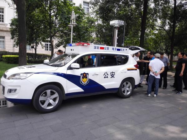 北京铁路公安局来校商谈合作