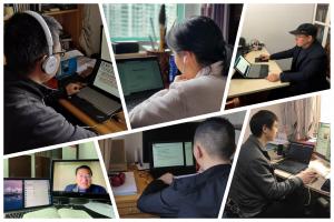 成电研究生聚“云端”   天涯比邻若同窗