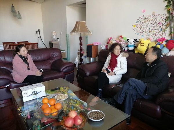 机电学院走访慰问老同志