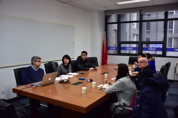 格拉斯哥学院英方院长赴川内合作办学机构调研