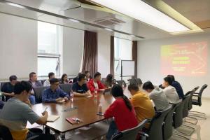 信通学院本科第七党支部与“1+1”共建支部联合开展主题党日活动