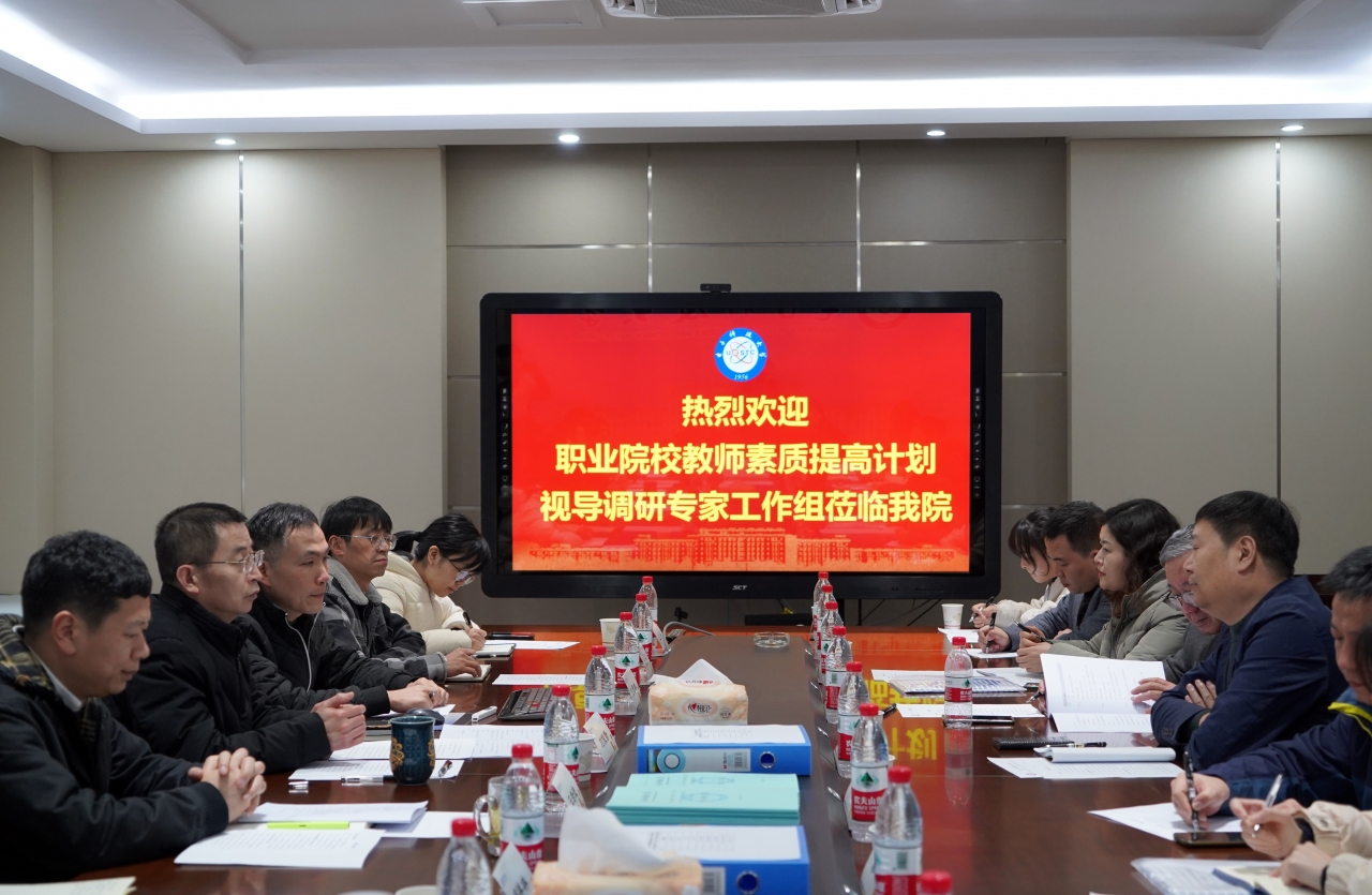 教育部专家组来校开展职业院校教师素质提高计划视导调研