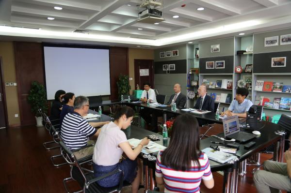 加拿大肯考迪亚大学常务副校长一行访问我校