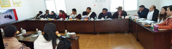 我校定点帮扶村亚弄村迎接四川省脱贫攻坚领导小组验收检查工作