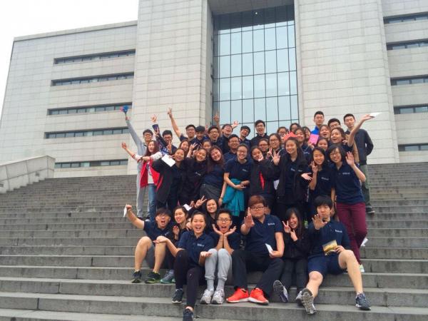 政管学子与义安理工学院开展素质拓展活动