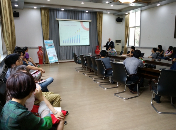 Wiley亚太区出版总监做客我校学术沙龙