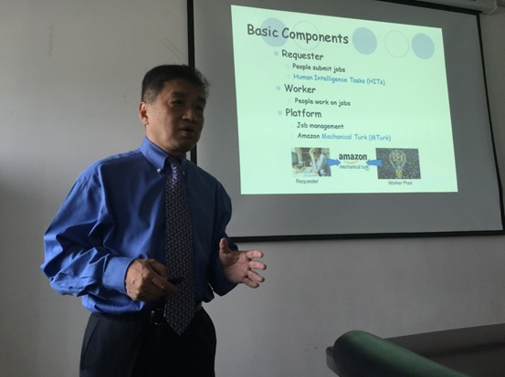 美国天普大学吴杰教授作客学者讲坛