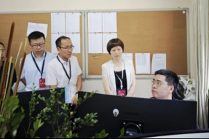 校领导检查指导本科招生录取工作