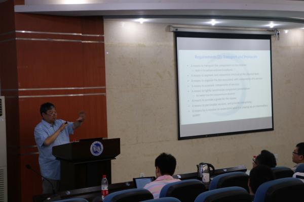 IEEE FELLOW Yiyan Wu教授做客名师讲堂