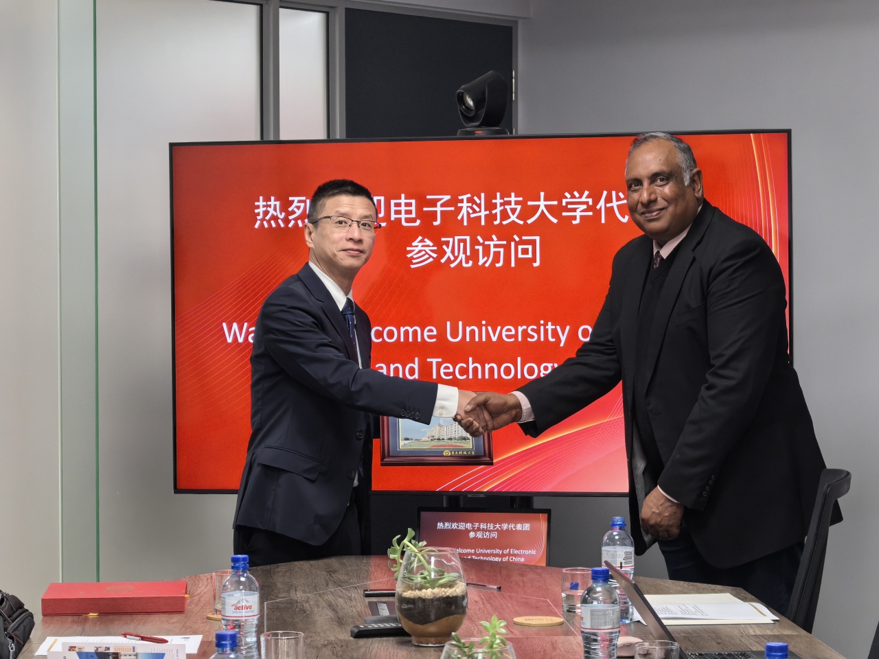 校领导率团访问非洲合作伙伴