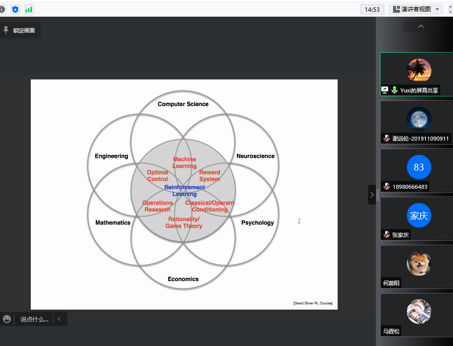 加拿大阿尔伯塔大学Yuxi Li博士线上开展主题讲座