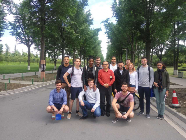 蒙彼利埃大学学生来校开展学习交流