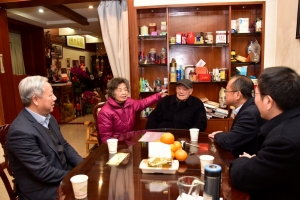 学校党委领导班子开展2024年新春走访慰问