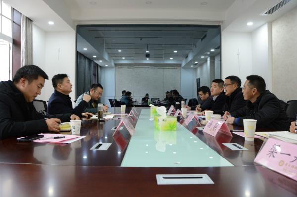 宜宾市大学城科创城建设服务局一行来访软件学院洽谈留学生合作