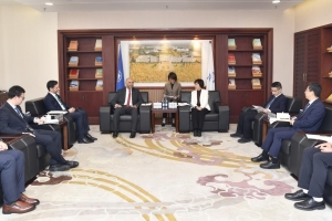 阿联酋哈利法大学校长易卜拉欣・哈吉里来校访问