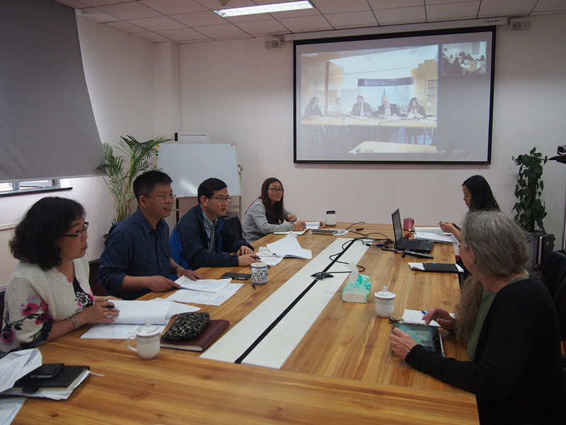 格拉斯哥学院召开联合管理委员视频会议