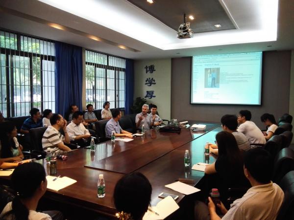 斯坦福大学Stephen Boyd教授来校交流MOOC理念