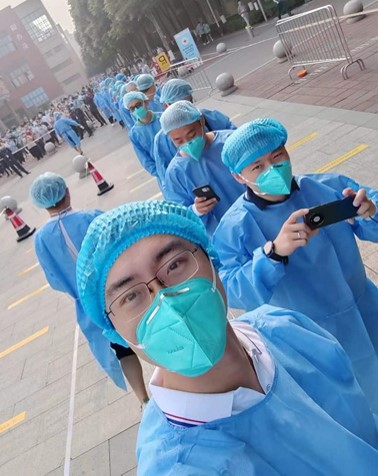 【抗击新冠肺炎】朱晓章：做志愿者，对我来说是一件双赢的事