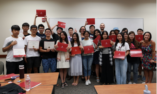 【成电国际】美国圣地亚哥州立大学语言文化交流活动举行