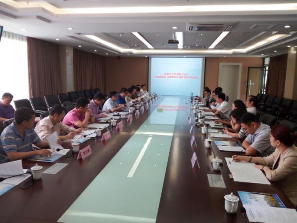 成都市政协副主席李铀等到成都研究院调研科技成果转化