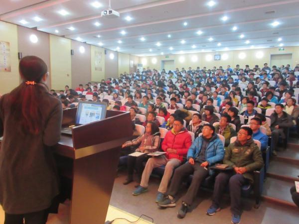 资环学院赴河南开展科普讲座和招生宣传