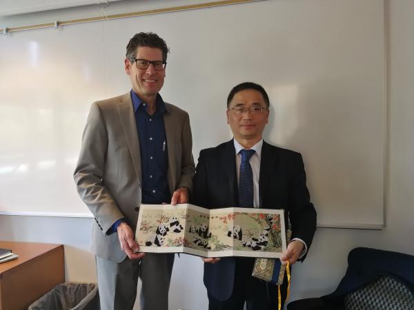 学校代表团访问美加合作院校