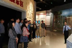 学校组织新提任处职领导干部参观四川省（成都市）法纪教育基地