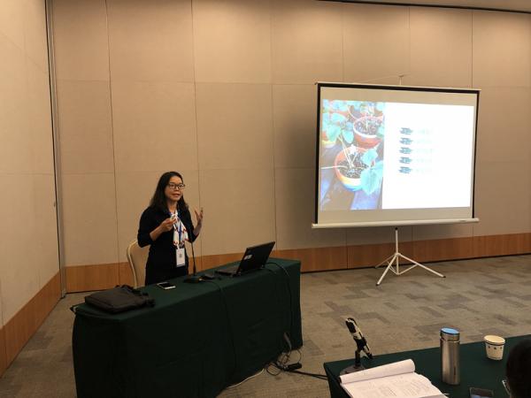 心理健康教育中心教师在第二十一届全国心理学学术会议做报告