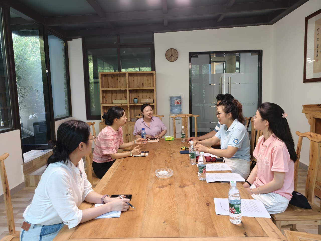 生命学院本科生党支部与四川省乡村发展联合会党支部开展座谈会