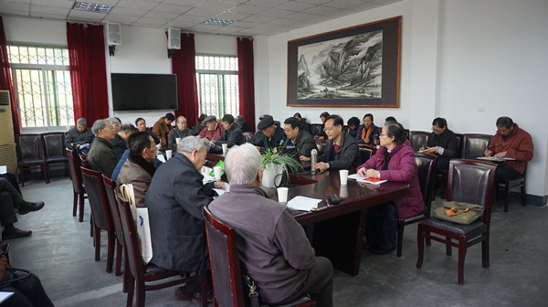 离退休党委学习十八届六中全会精神