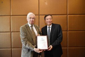 诺奖得主让-马里•莱恩受聘我校名誉教授