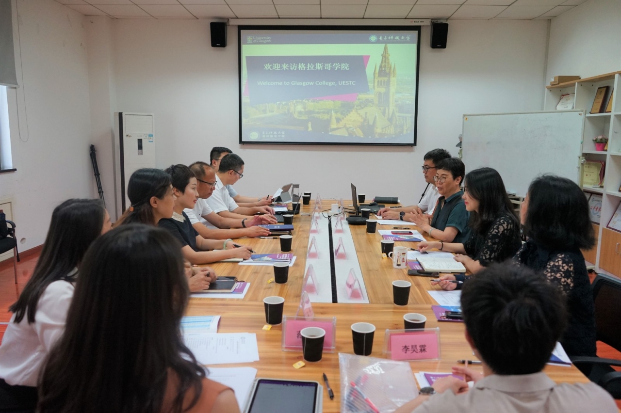 成都大学来我校调研交流合作办学