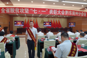 【对标争先】谢继华同志荣获“贵州省脱贫攻坚优秀共产党员”称号