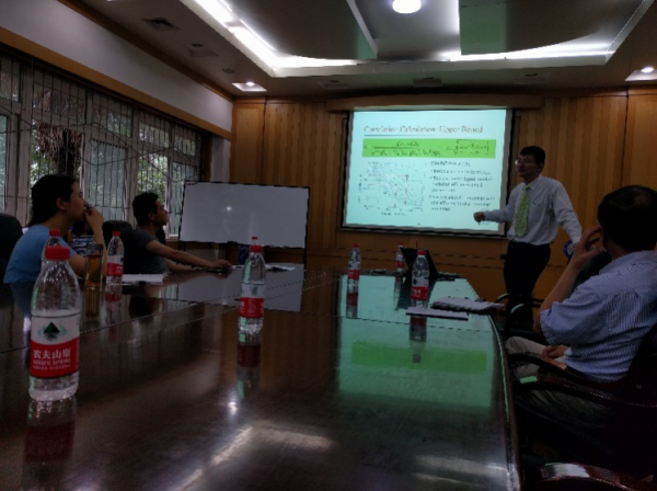 瑞典隆德大学Buon Kiong Lau教授做客物电论坛