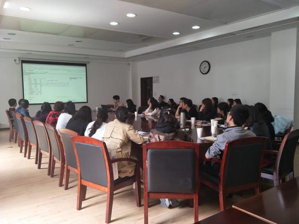 后勤保障部召开新学期信息宣传会议