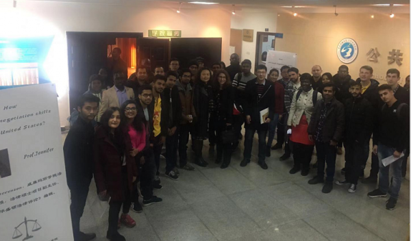 美国威廉玛丽学院法学院Jennifer Stevenson教授来校交流