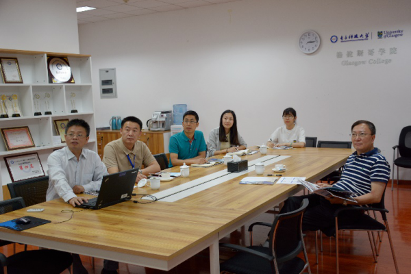 李言荣校长走访格拉斯哥学院