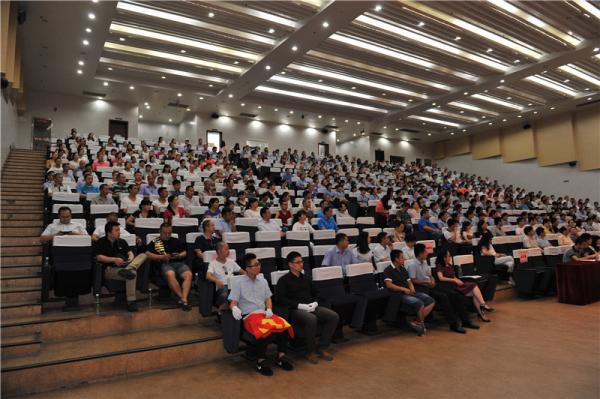 后勤保障部举行建党九十五周年庆祝会暨“我与学校共成长”演讲比赛