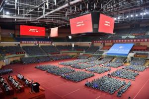 2019新生军训开训典礼举行