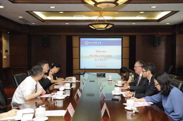 以色列巴伊兰大学校长来校访问交流