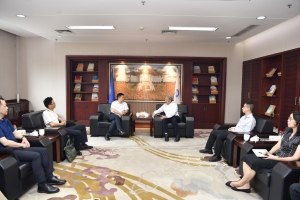 西南科技大学校长黄琦来校调研