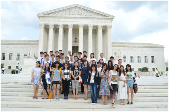 【成电国际】美国美利坚大学夏令营营员体验美式教育