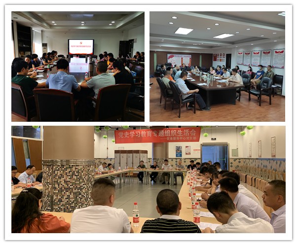 【党史学习教育】后勤保障部党委开展党史学习教育专题组织生活会