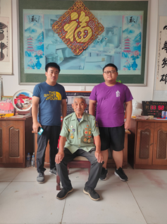 【实践】机电学院“悟思想·重践行”基层调研队走近最美退伍老兵