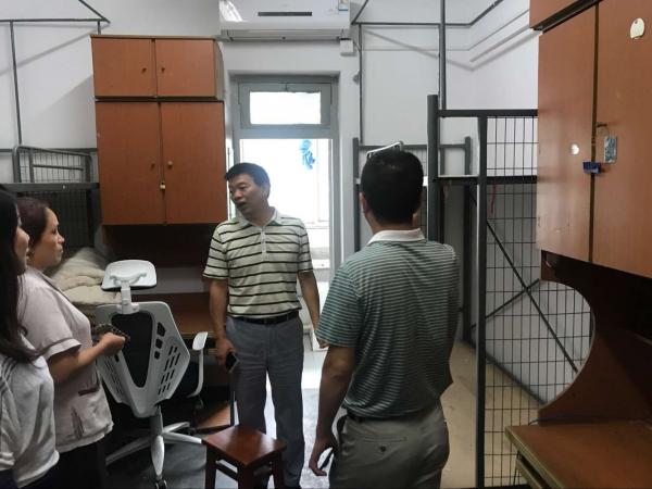 沙河校区开展新学期综合检查