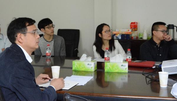 香港理工大学来信软学院洽谈合作