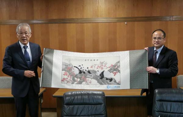 学校代表团赴日访问商谈国际合作