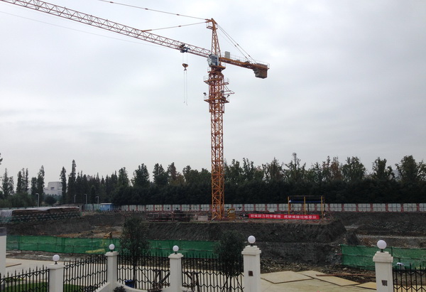 清水河校区五号科研实验楼完成基础开挖